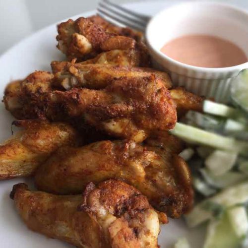 Low Carb Parmesan Chicken Wings