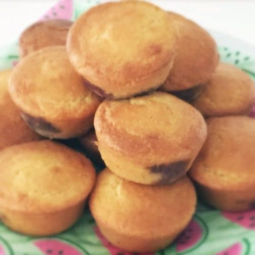 Low Carb Blueberry Muffins