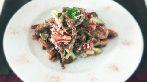Low Carb Beef Salad