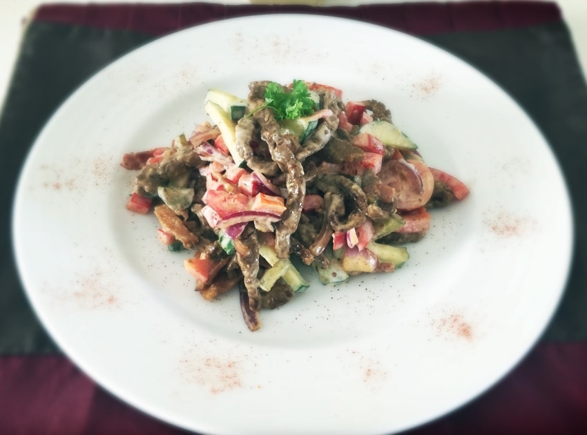 Low Carb Beef Salad