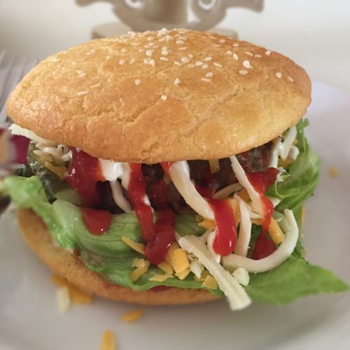 low-carb-cheeseburger