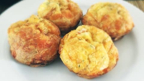 Low Carb Egg Muffins with Ham