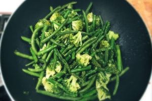 Green Stir-Fry Vegetables