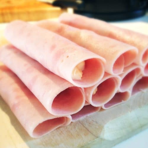 Keto Ham and Cheese Roll Ups