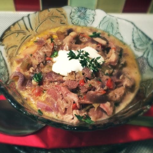 Keto Slow Cooker Chicken Stew