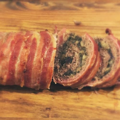 Low Carb Stuffed Meatloaf