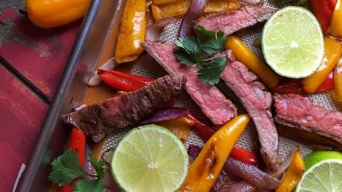 Low Carb Beef Fajitas