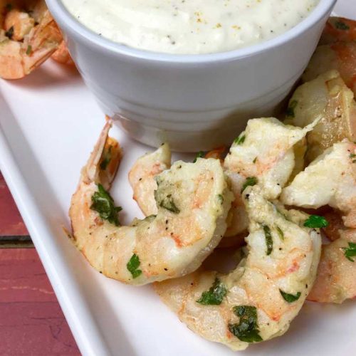 Low Carb Garlic Parmesan Shrimp