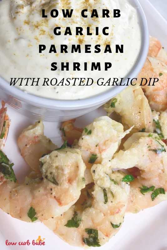 Low Carb Garlic Parmesan Shrimp