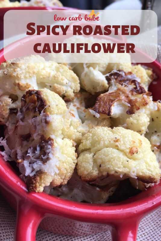 Spicy Roasted Cauliflower Recipe